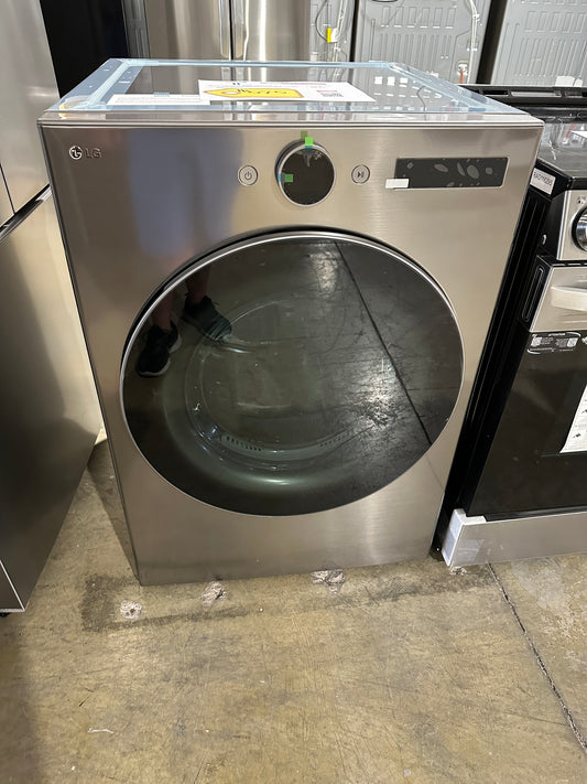 NEW GRAPHITE STEEL LG SMART ELECTRIC DRYER MODEL: DLEX5500V DRY12022S