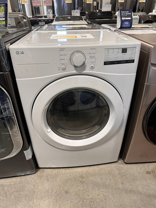 GREAT NEW LG STACKABLE ELECTRIC DRYER MODEL: DLE3400W DRY12632