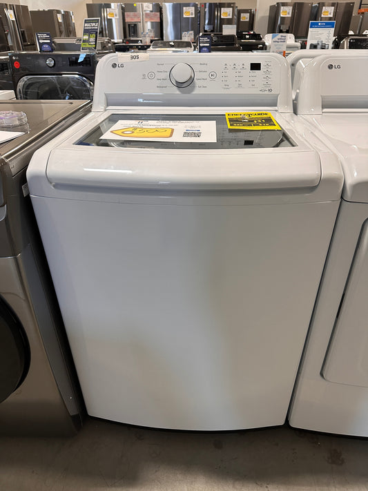 GREAT NEW LG TOP LOAD WASHER WITH TURBODRUM MODEL: WT7000CW WAS13334