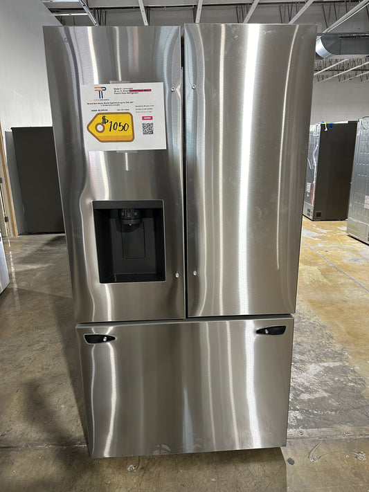 DUAL ICE MAKER COUNTER DEPTH MAX LG SMART REFRIGERATOR MODEL: LRFXC2606S REF13684S