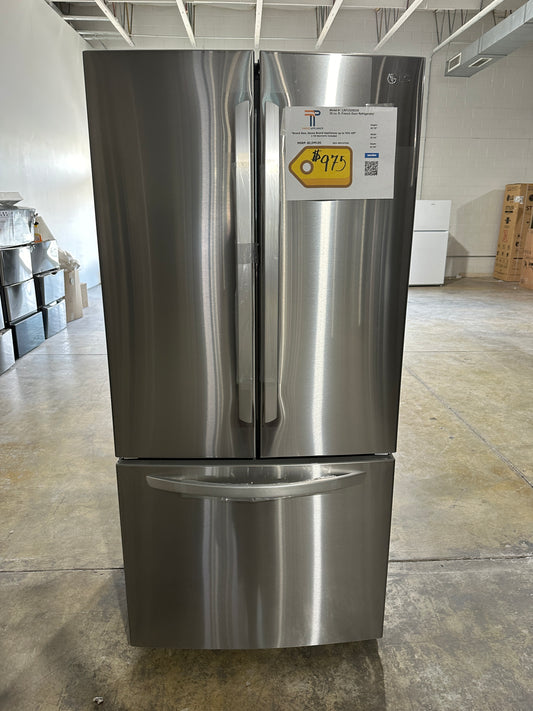 LG - 25.1 Cu. Ft. French Door Refrigerator with Ice Maker - Stainless Steel MODEL: LRFCS25D3S REF13705S