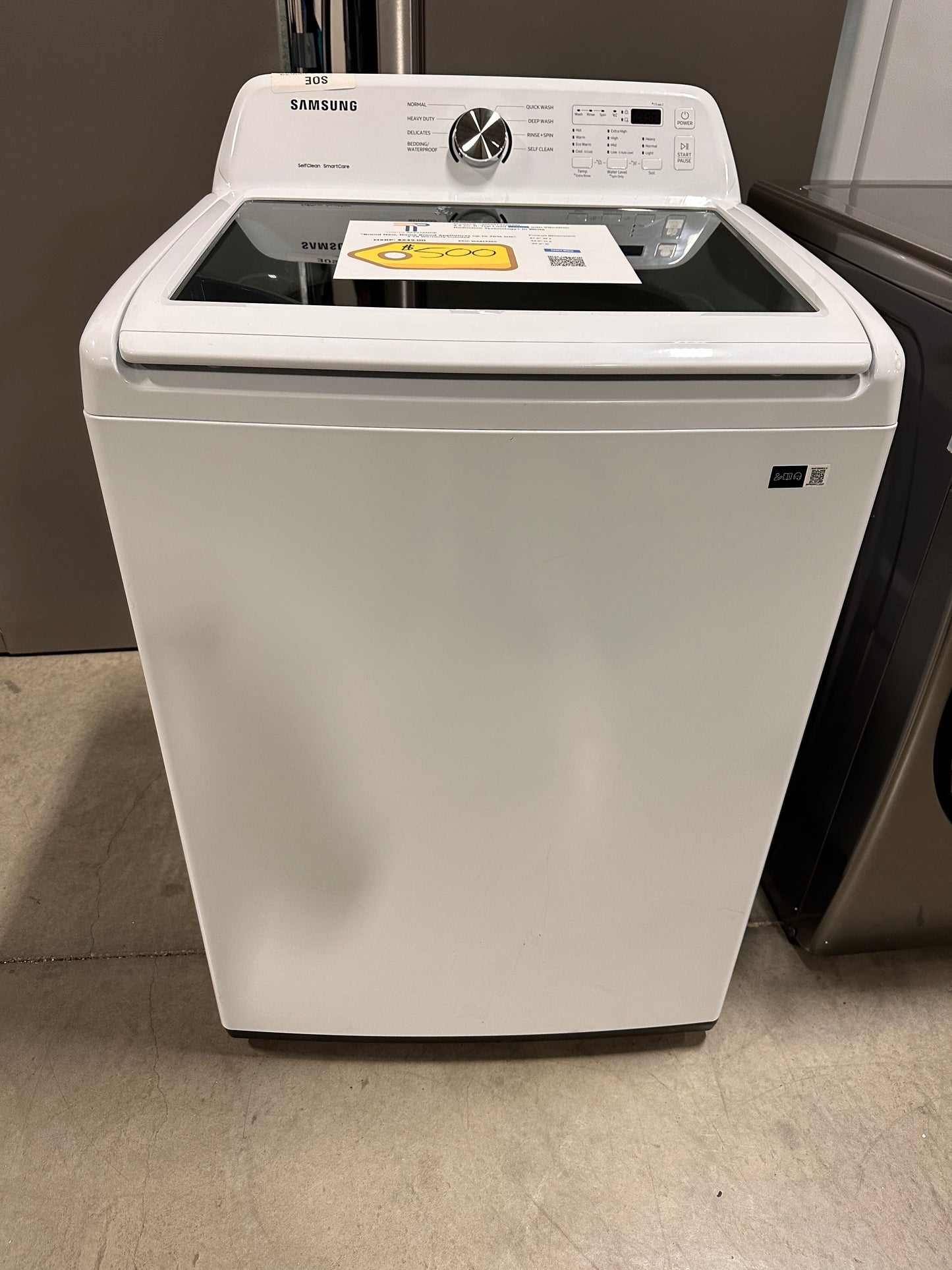 GORGEOUS NEW SAMSUNG TOP LOAD WASHER MODEL: wa45t3200aw WAS13350