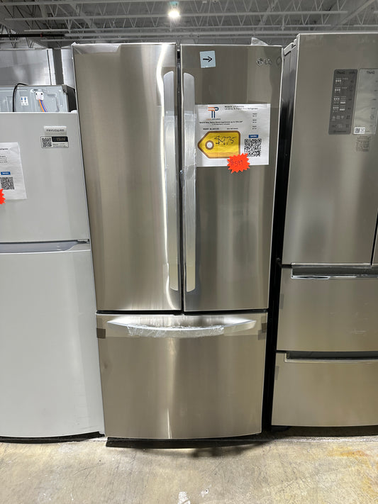 GREAT NEW LG FRENCH DOOR REFRIGERATOR with SMART COOLING SYSTEM MODEL: LFCS22520S REF13664S