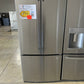 New GE - 24.7 Cu. Ft. French Door Refrigerator - Stainless Steel MODEL: GNE25JYKFS REF13699S