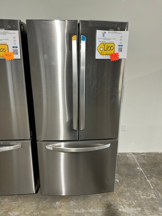 GREAT NEW LG FRENCH DOOR REFRIGERATOR MODEL: LRFCS25D3S REF10071RS