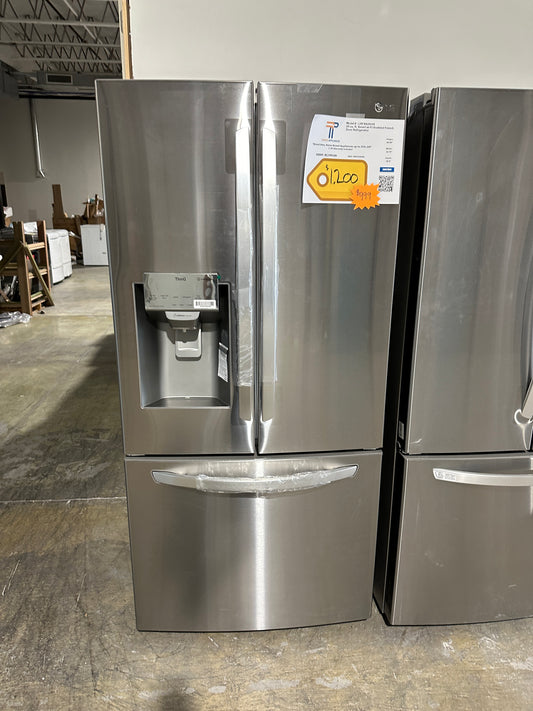GREAT NEW LG FRENCH DOOR REFRIGERATOR MODEL: LRFXS2503S REF10244RS