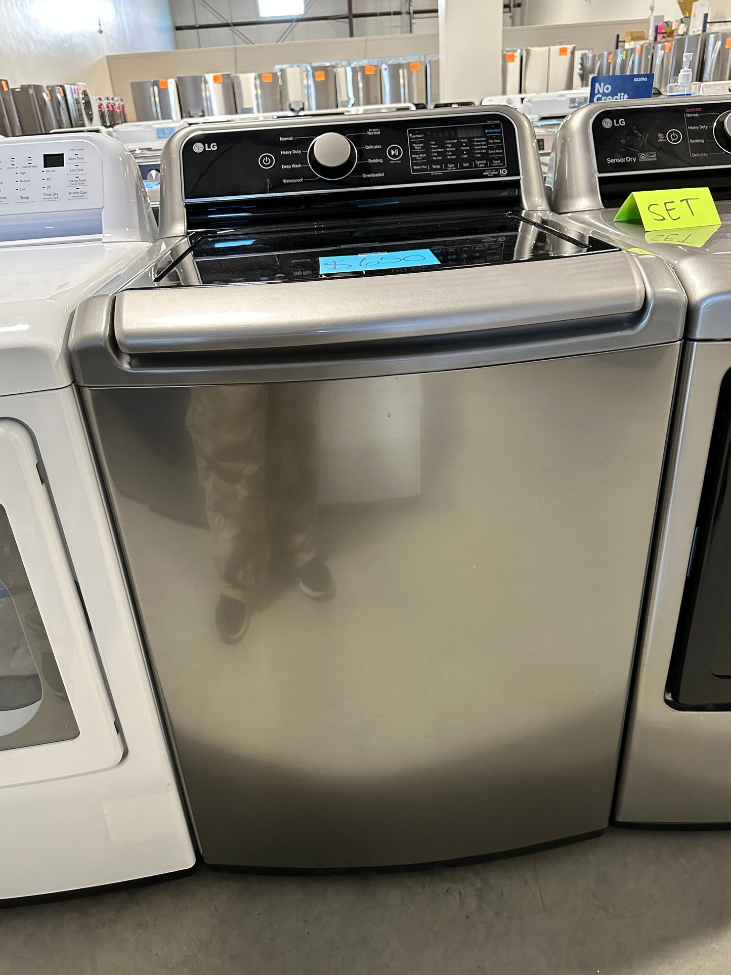 GREAT NEW 5.5 CU FT TOP LOAD WASHING MACHINE - WAS12662
