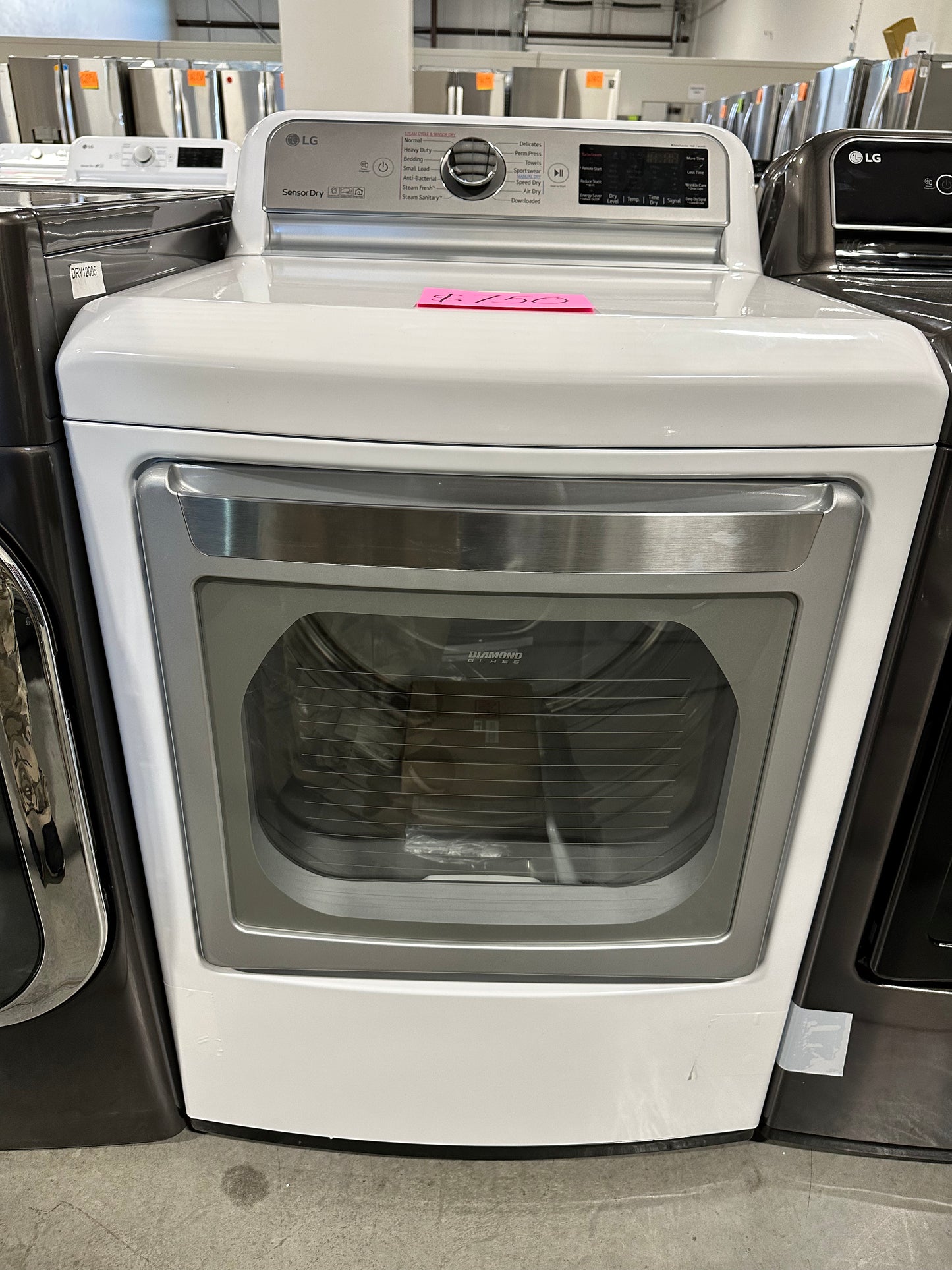 ELECTRIC DRYER WITH STEAM AND SENSOR DRY - NEW - DRY11845