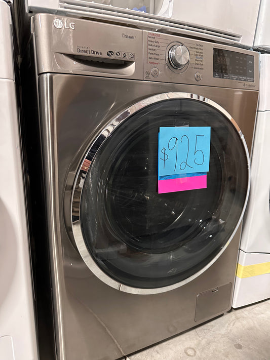 GREAT NEW LG SMART FRONG LOAD WASHER ELECTRIC DRYER COMBO - WAS12445