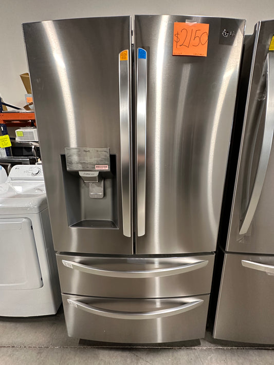 GORGEOUS NEW 4 DOOR FRENCH DOOR SMART REFRIGERATOR - REF12569