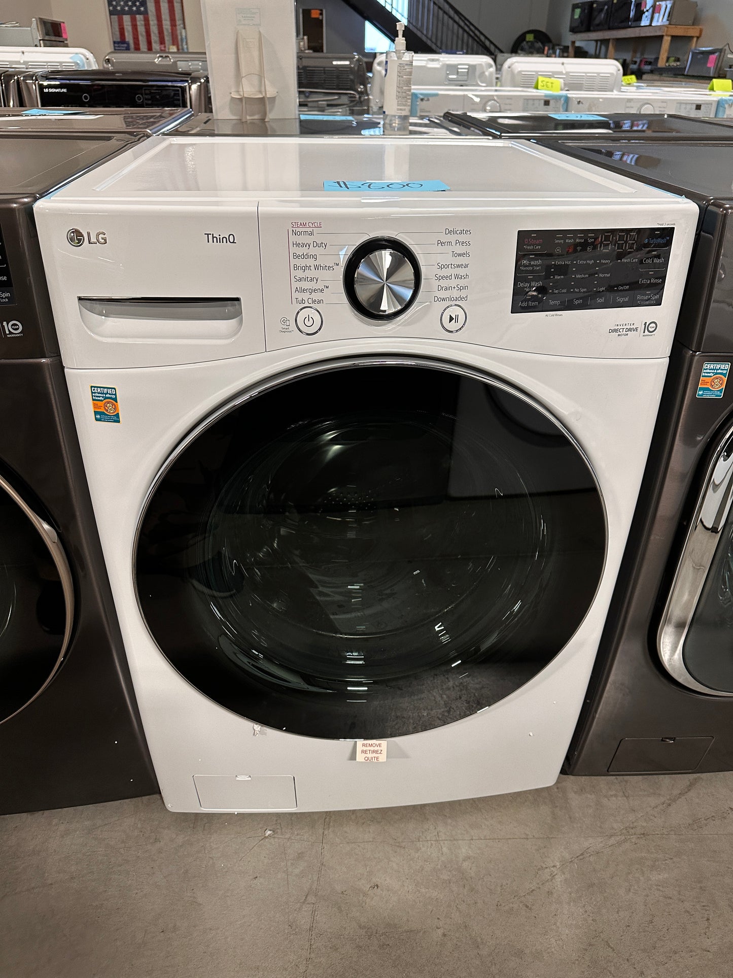 GORGEOUS NEW STACKABLE SMART FRONT LOAD WASHER - WAS12710