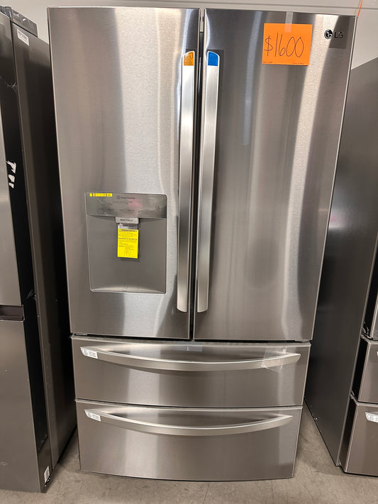 NEW LG 4-DOOR FRENCH DOOR FRIDGE - REF12589