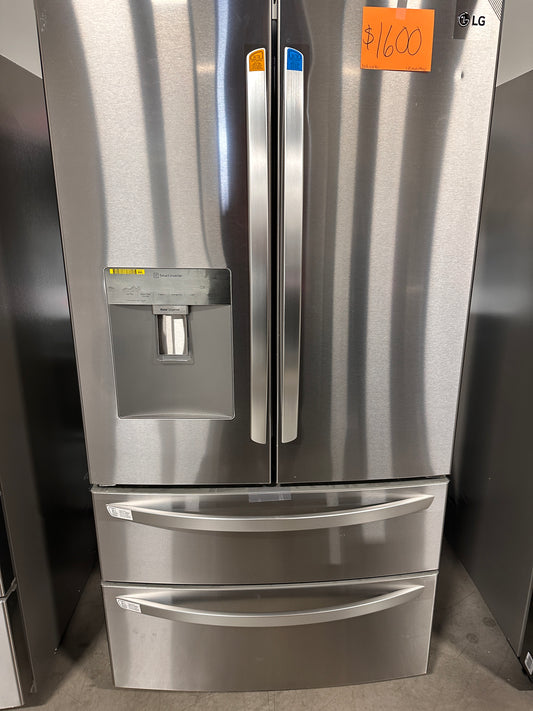FRENCH DOOR SMART LG REFRIGERATOR - 28.6 CU FT - REF12590