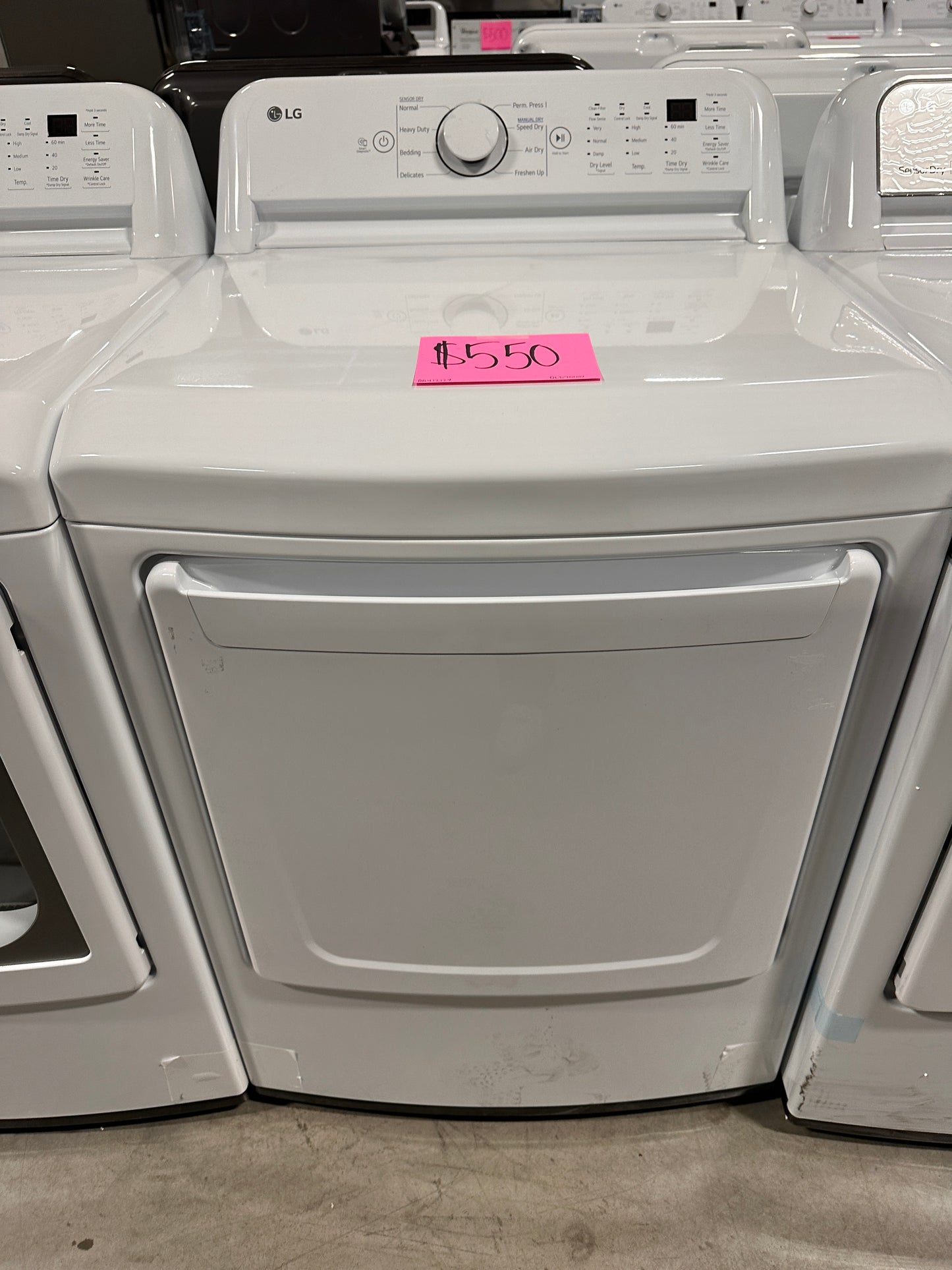 GORGEOUS NEW ELECTRIC DRYER with SENSOR DRY - DRY12129