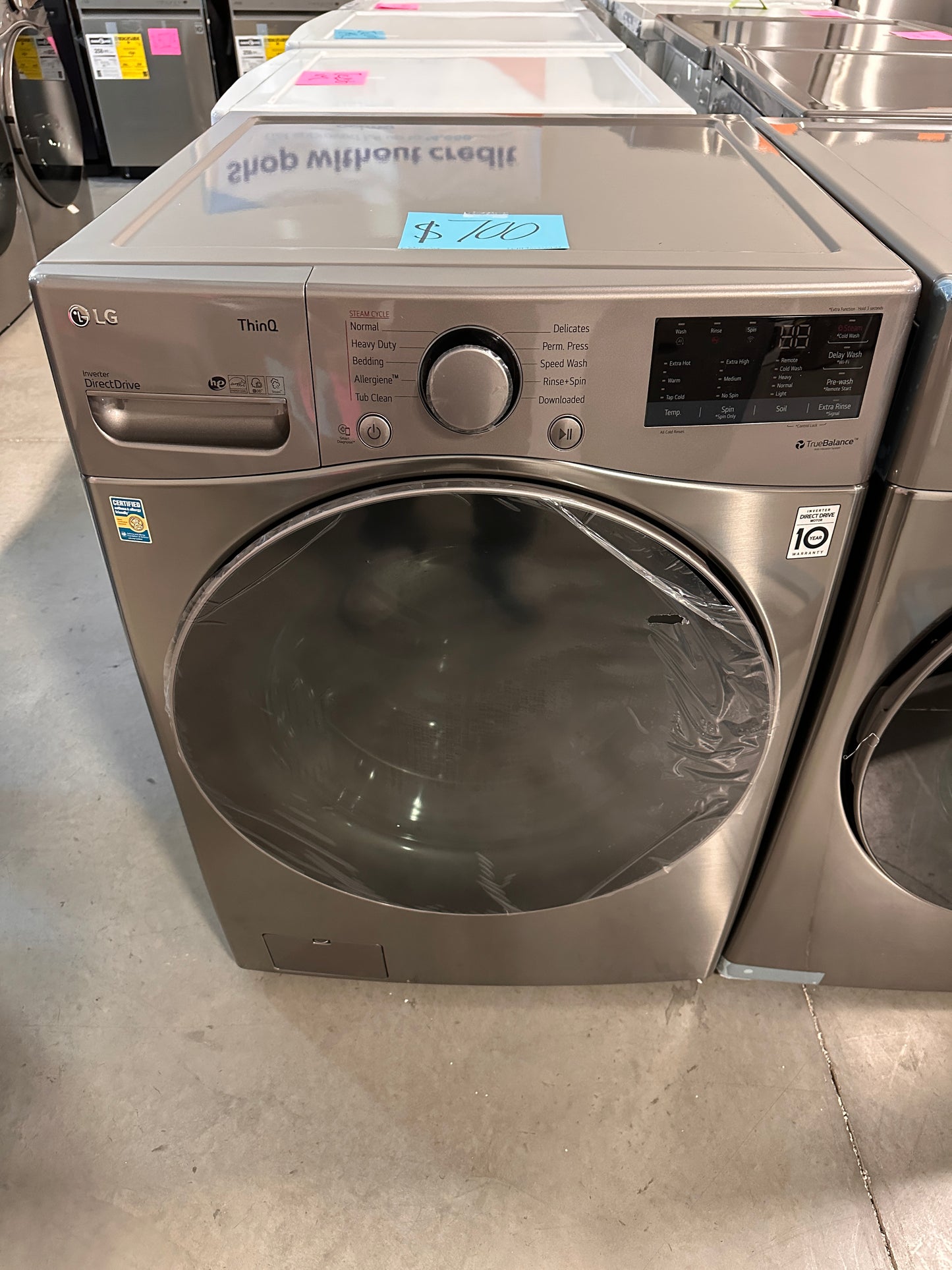 BRAND NEW STACKABLE FRONT LOAD WASHER - WAS12719