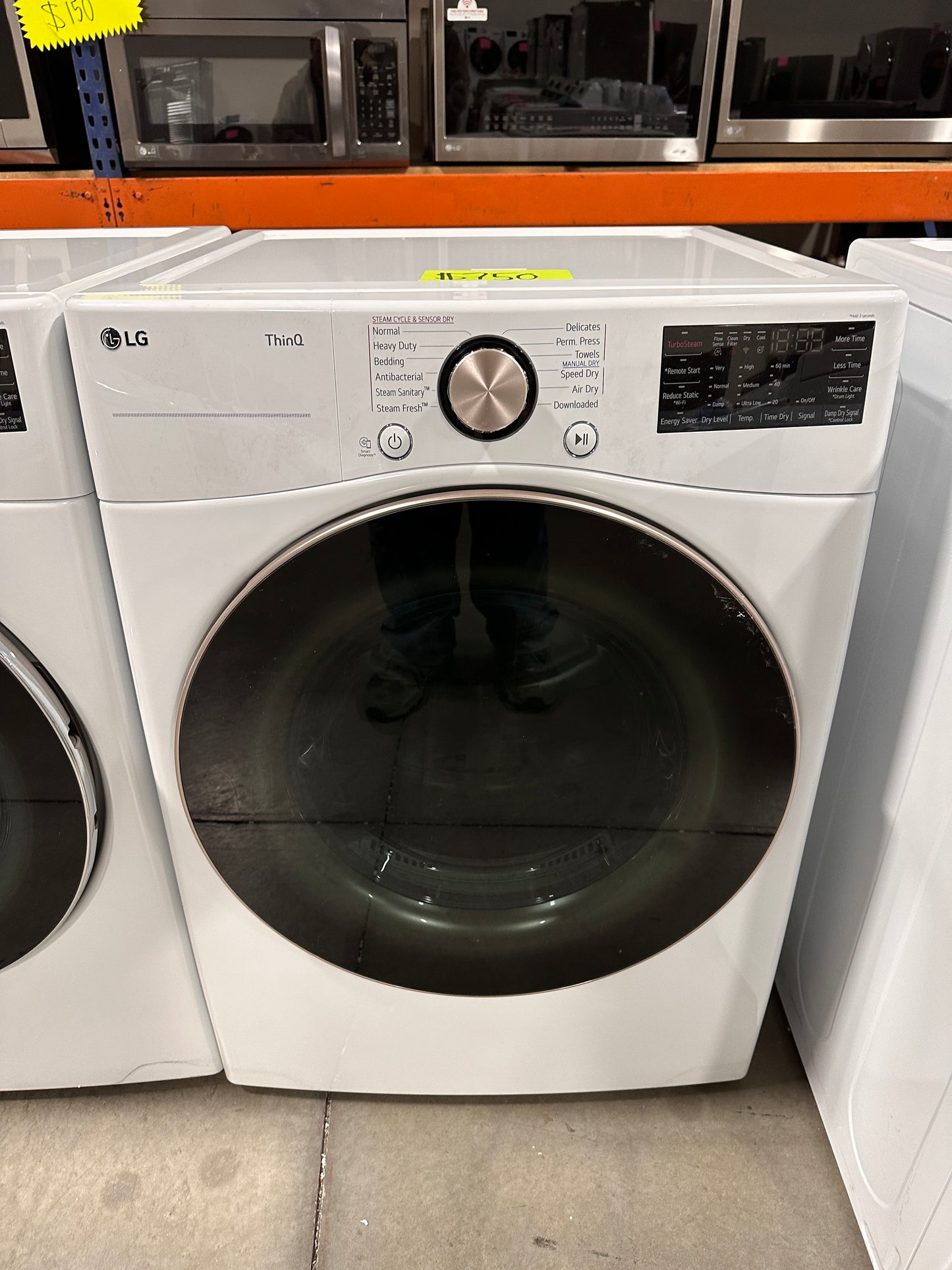 BRAND NEW SMART GAS DRYER with STEAM - DRY12159