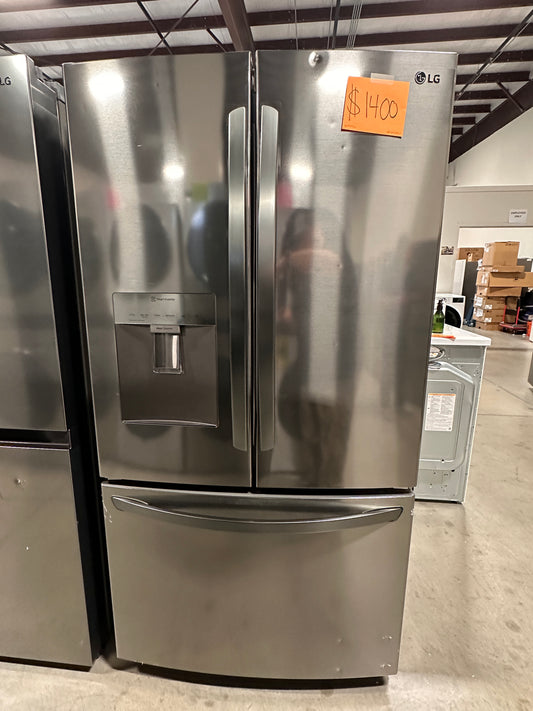 GREAT NEW FRENCH DOOR LG SMART REFRIGERATOR - REF12333