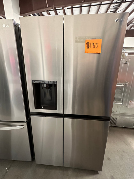 STAINLESS STEEL LG SIDE-BY-SIDE REFRIGERATOR - REF12606