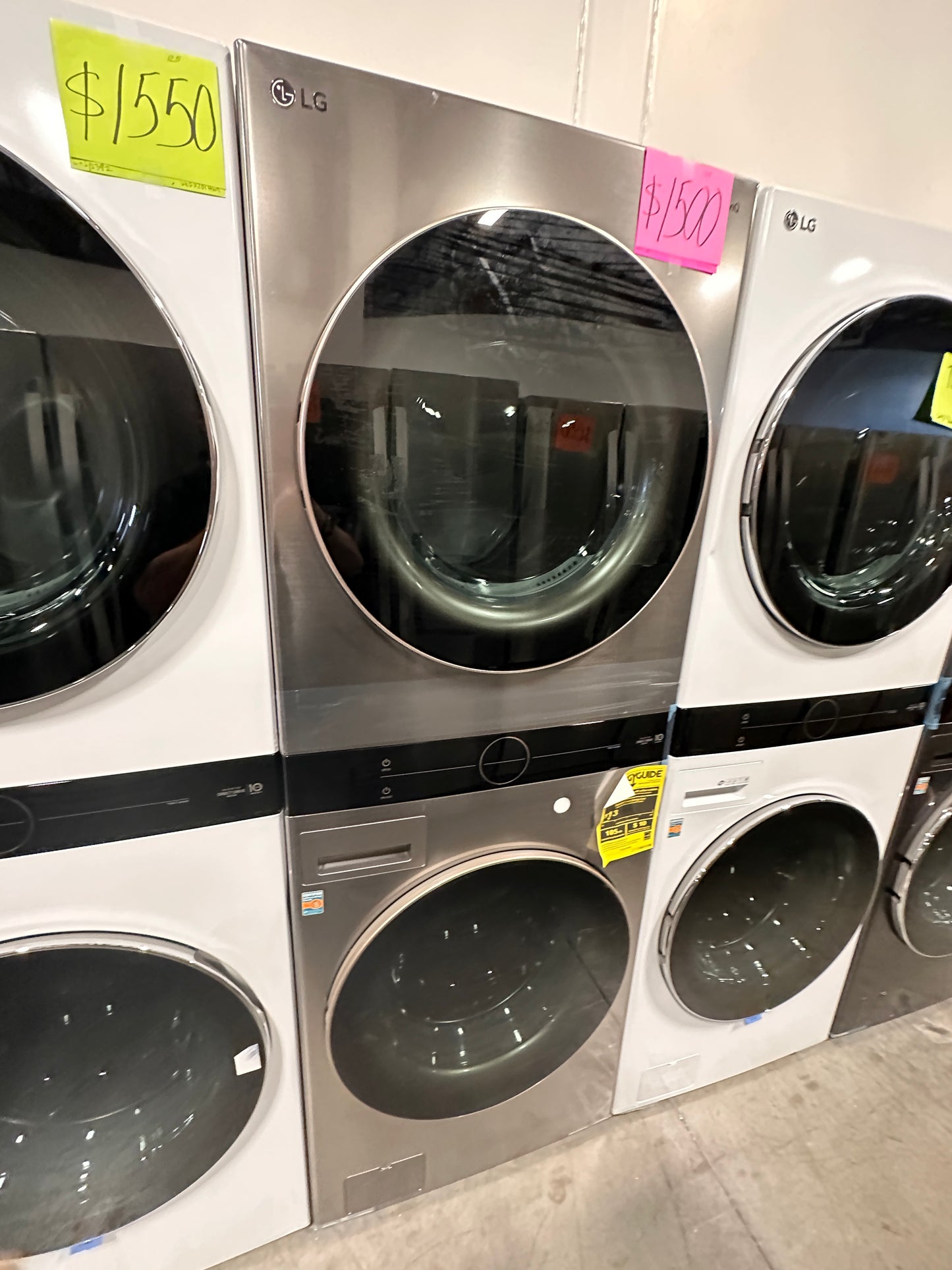 BRAND NEW FRONT LOAD WASHER ELECTRIC DRYER WASHTOWER - WAS12690