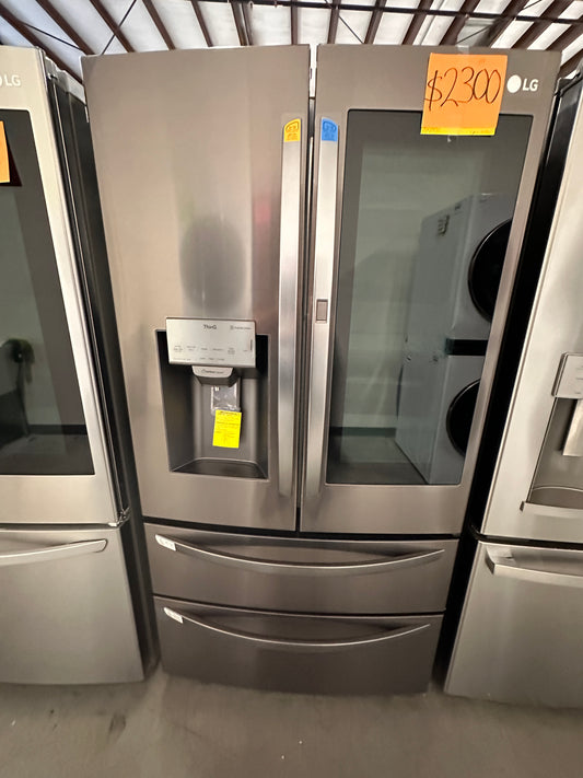 NEW LG 4-DOOR FRENCH DOOR SMART REFRIGERATOR - REF12532