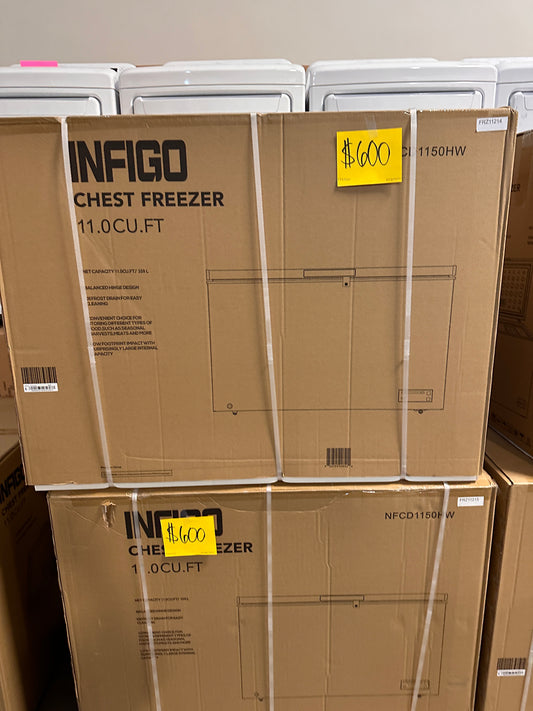 GARAGE READY CHEST FREEZER - FRZ11214 NFCD1150HW