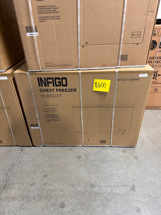 NEW IN BOX GARAGE READY FREEZER - FRZ11213 NFCD1150HW