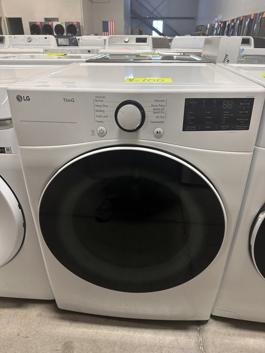 GREAT NEW SMART GAS DRYER - LG 7.4 CU FT DRYER - DRY12150