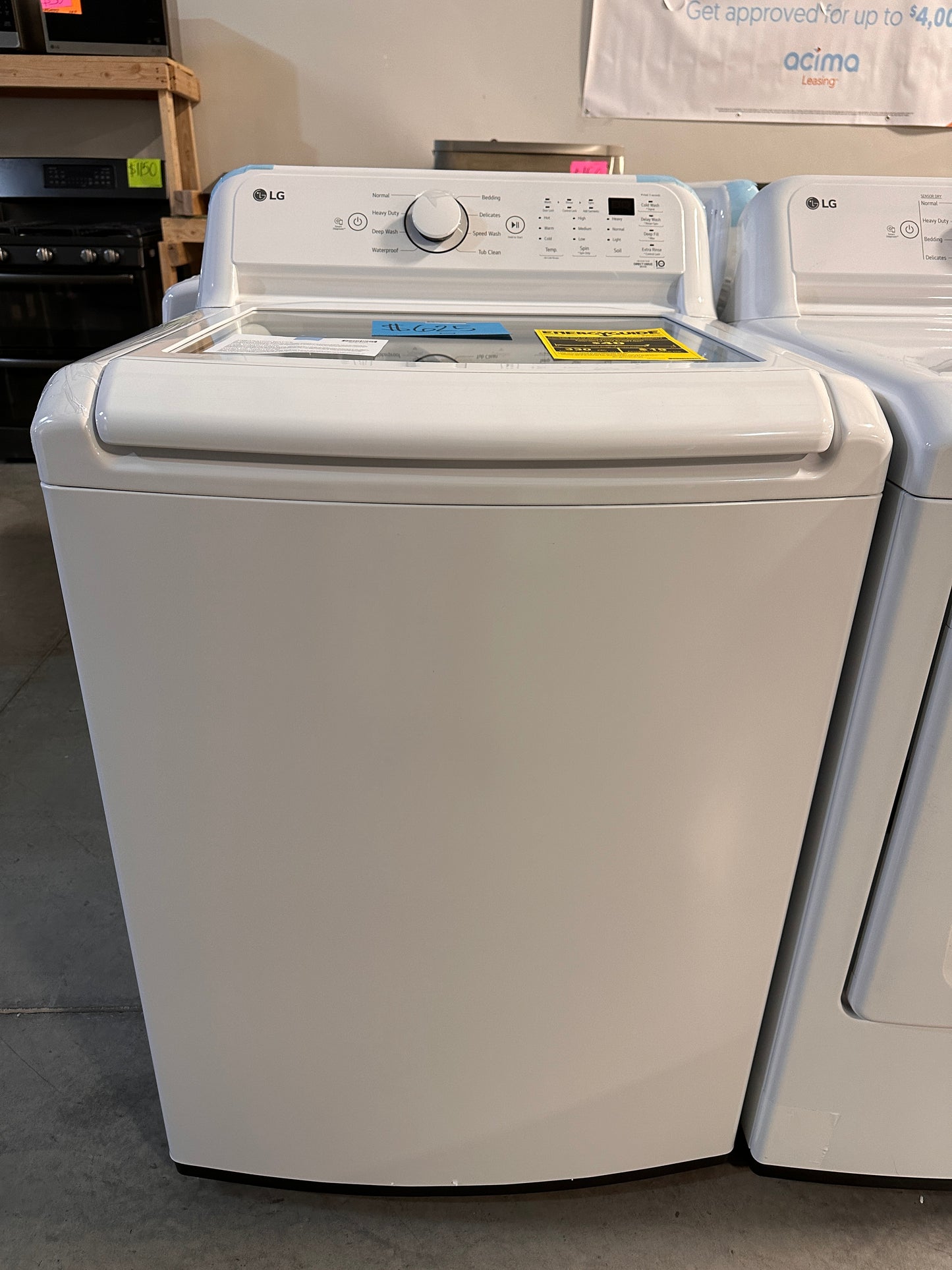GREAT NEW LG SMART TOP LOAD WASHER - WAS12741