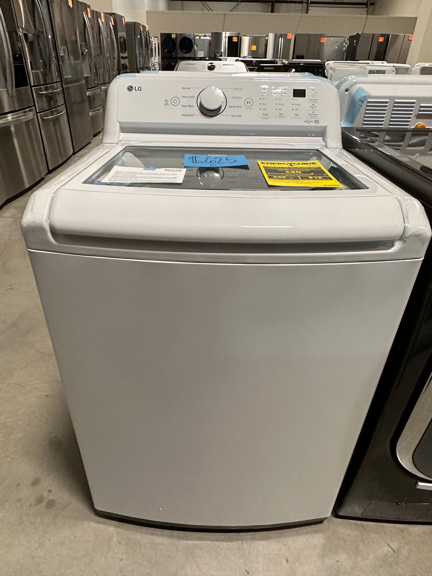 BRAND NEW TOP LOAD WASHER- SMART LG WASHER - WAS12746