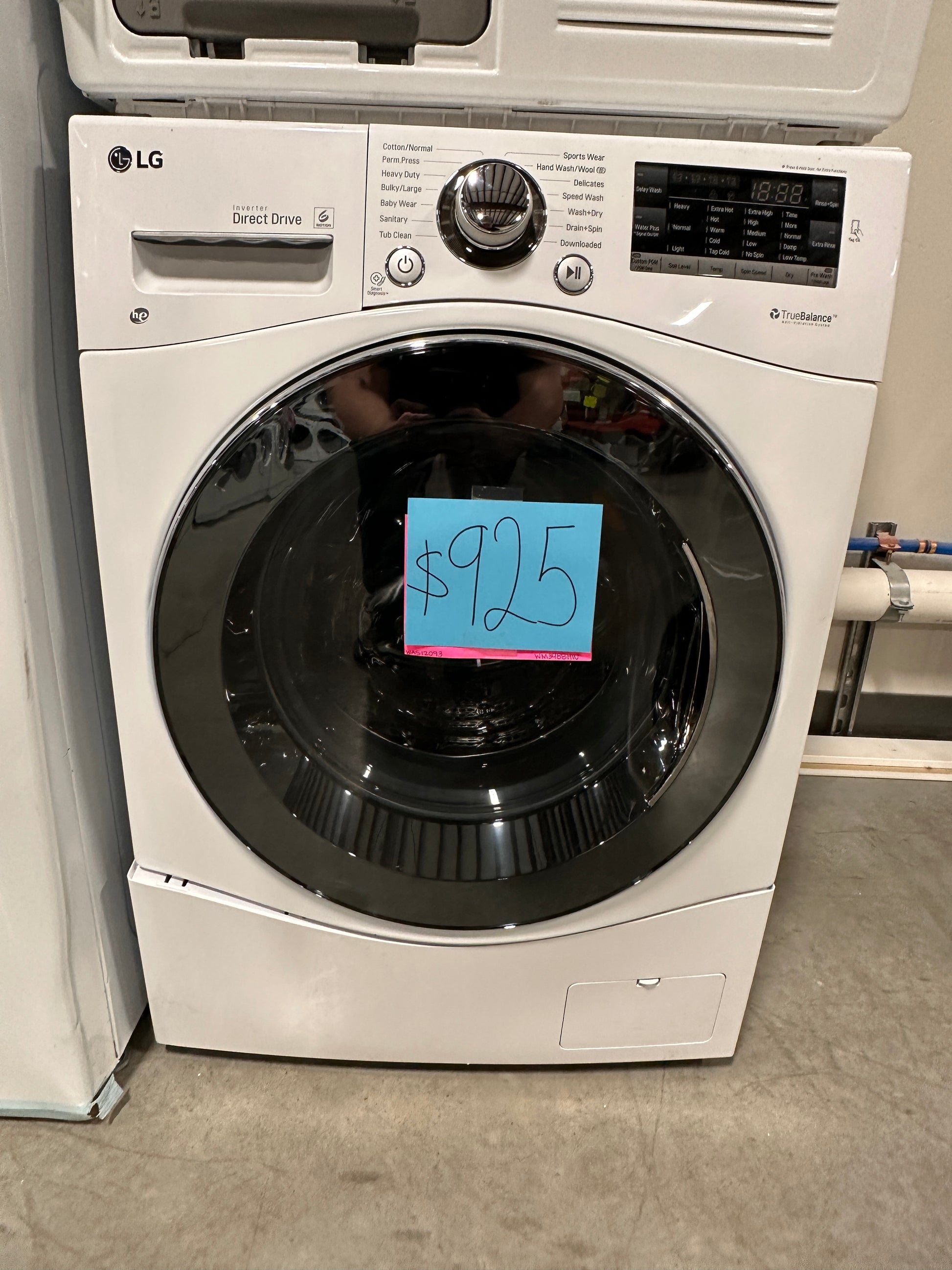 NEW COMPACT WASHER/DRYER COMBO - GREAT FOR APARTMENT OR RV - WAS12093 –  Thrive Appliance