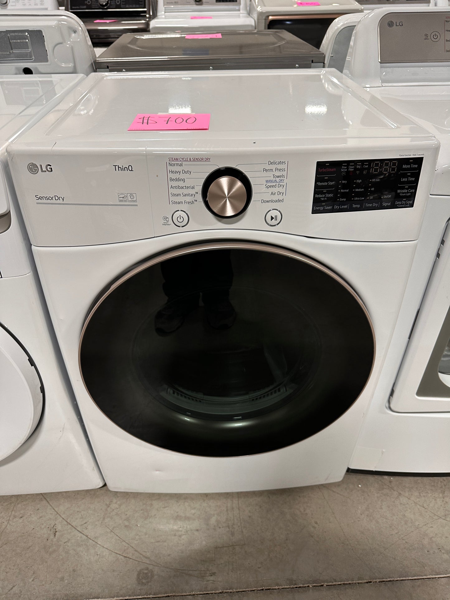 NEW STACKABLE SMART ELECTRIC DRYER - DRY11950