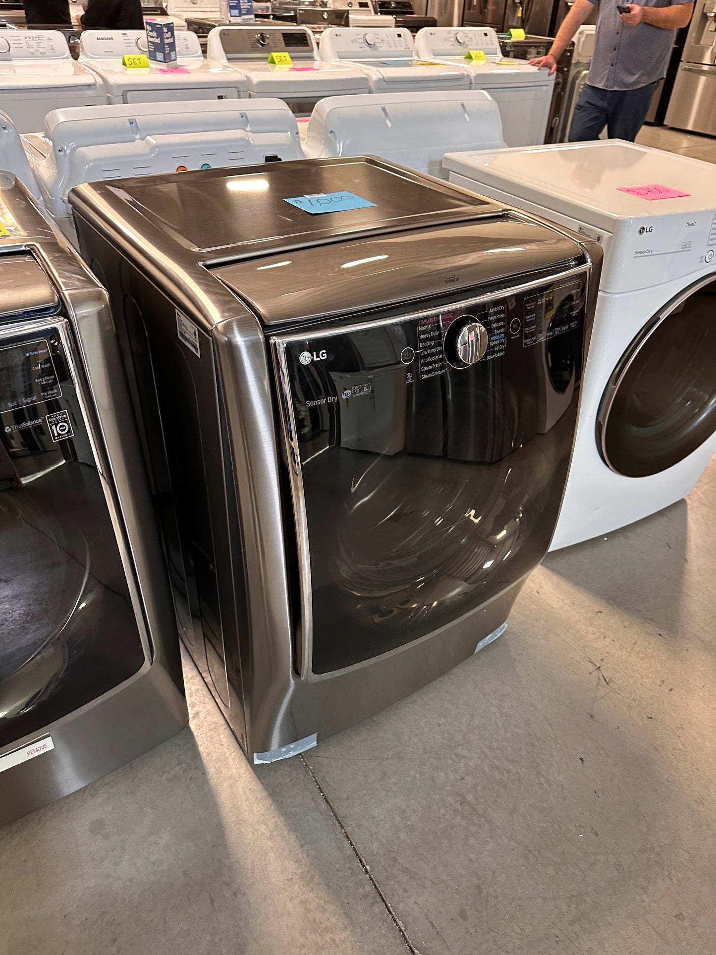 NEW SMART FRONT LOADING WASHER WITH STEAM - WAS12776