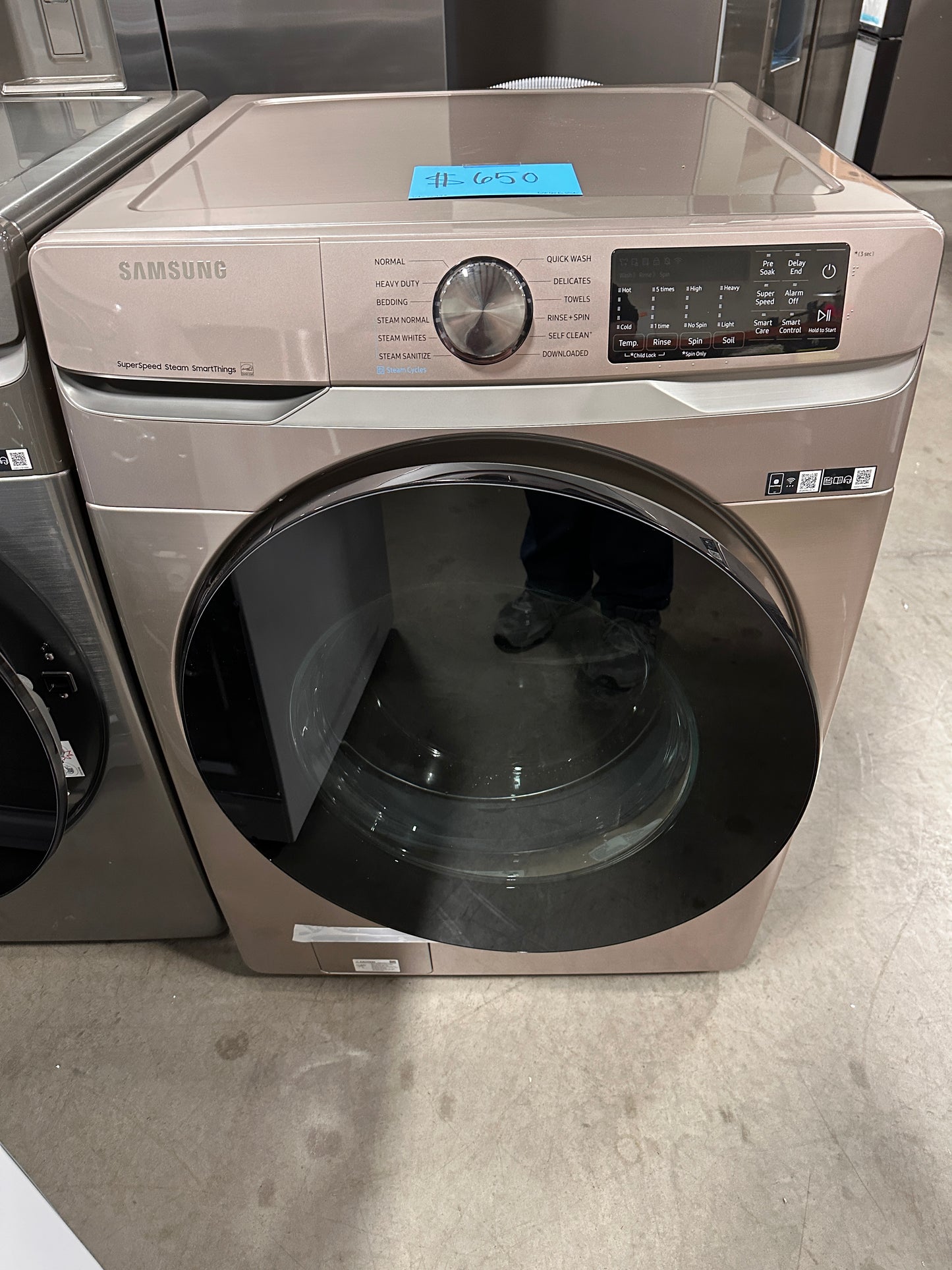 LARGE CAPACITY SMART FRONT LOAD WASHER - WAS12793