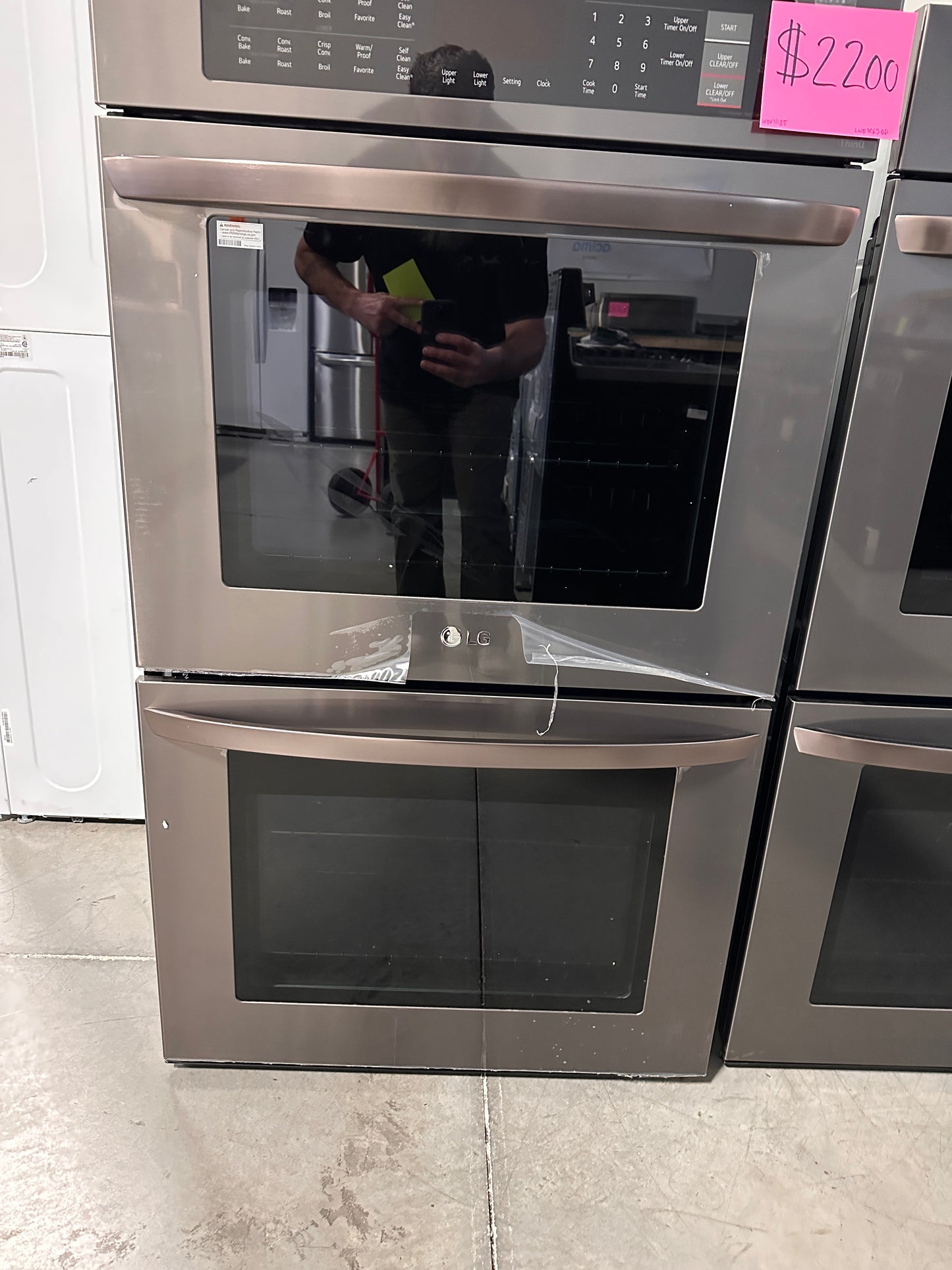 DOUBLE WALL OVEN with EASYCLEAN - NEW LG WALL OVEN - WOV11185