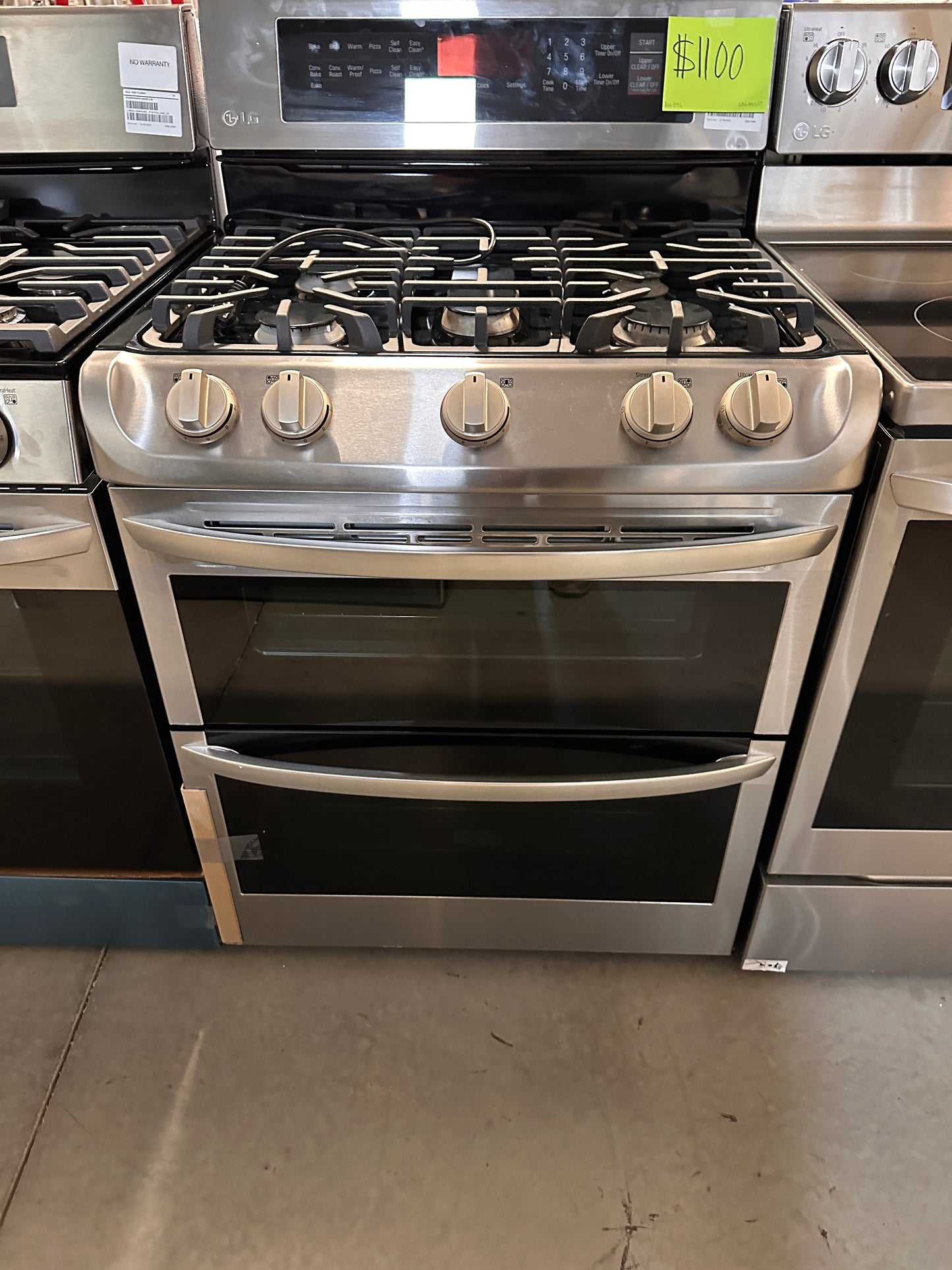 DOUBLE OVEN GAS RANGE with PROBAKE CONVECTION - RAG11716