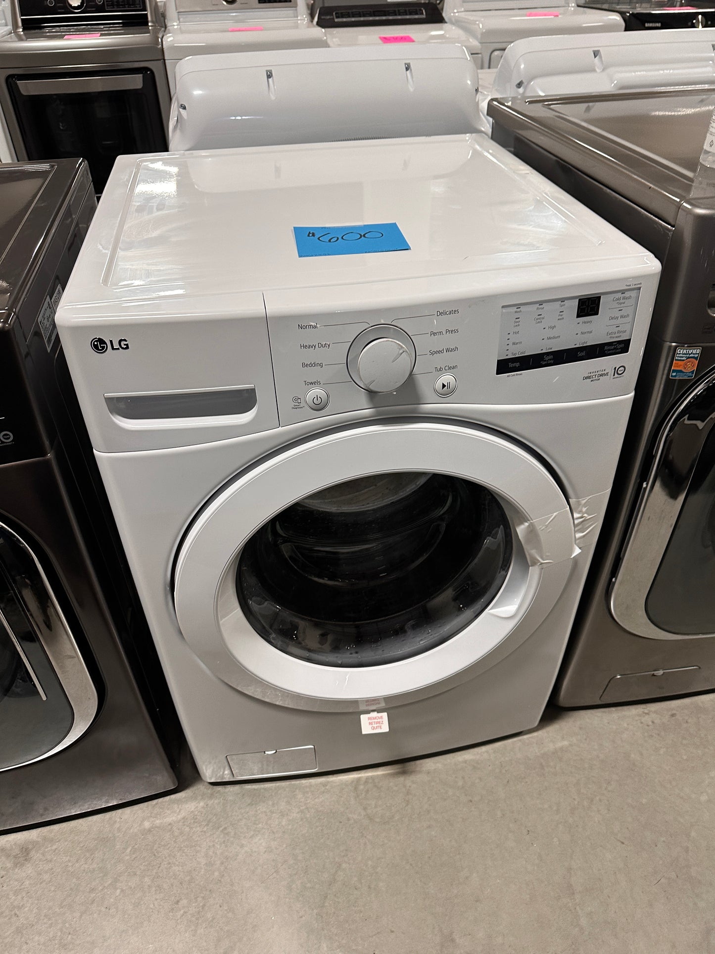 STACKABLE FRONT LOAD WASHER with 6MOTION TECHNOLOGY - WAS12798
