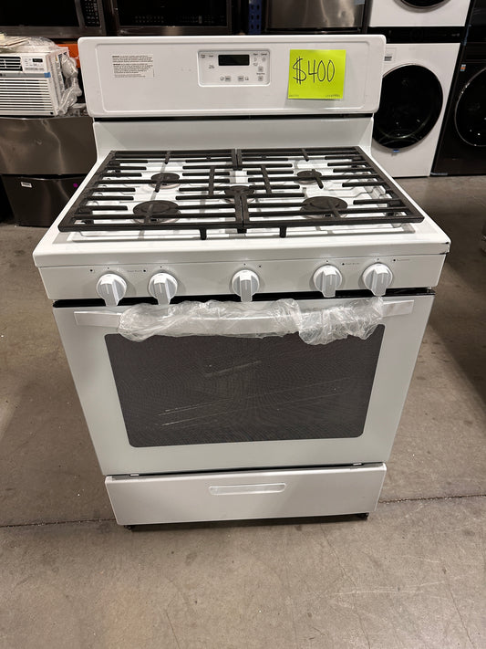 BEAUTIFUL NEW WHIRLPOOL GAS RANGE in WHITE - RAG11334