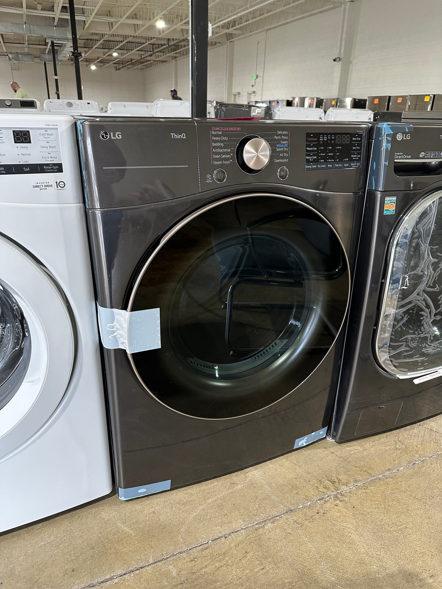 NEWLY DISCOUNTED NEW LG ELECTRIC DRYER WITH FULL WARRANTY - DRY11647S DLEX4000B