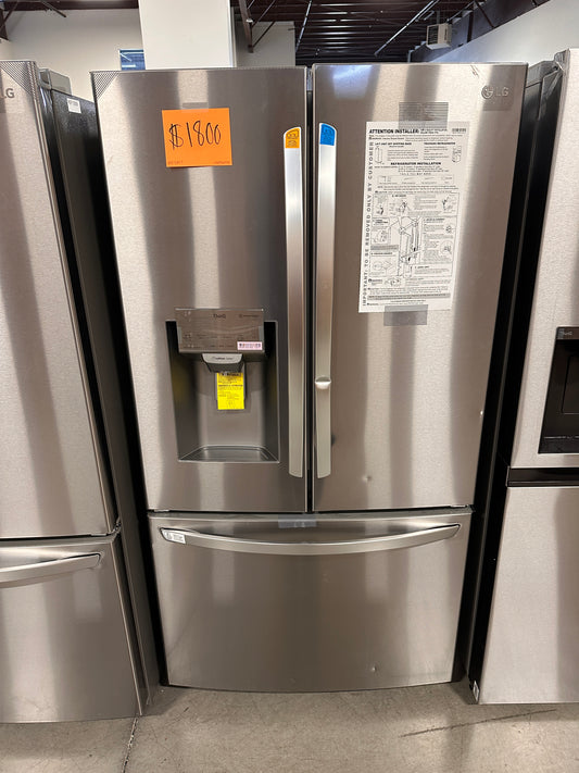 NEW STAINLESS STEEL LG FRENCH DOOR REFRIGERATOR - REF12657 LFXS26973S