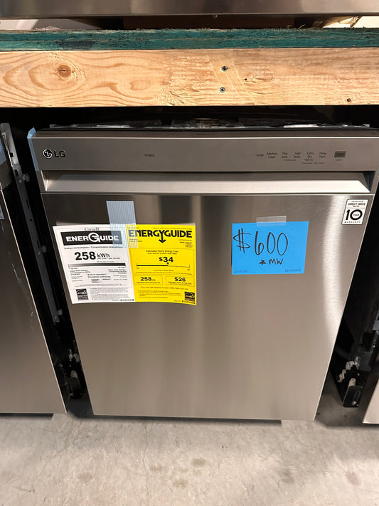 STAINLESS STEEL TUB DISHWASHER with WARRANTY - DSW11534