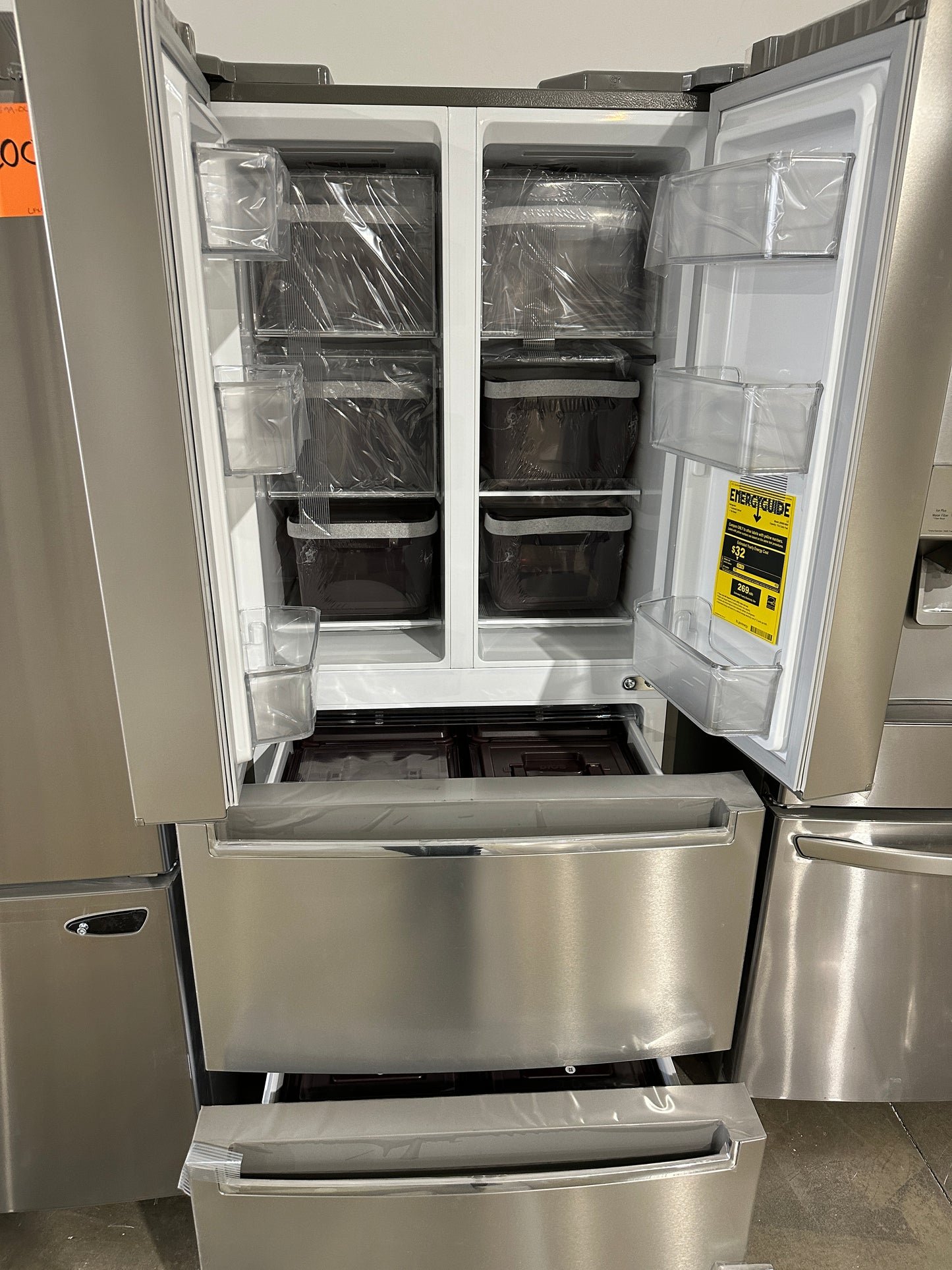 PLATINUM SILVER LG MEAL PREP REFRIGERATOR - REF11918S LRKNS1400V