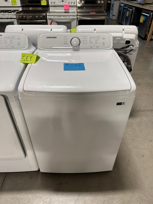 GREAT NEW SAMSUNG TOP LOAD WASHER with AGITATOR - WAS12737