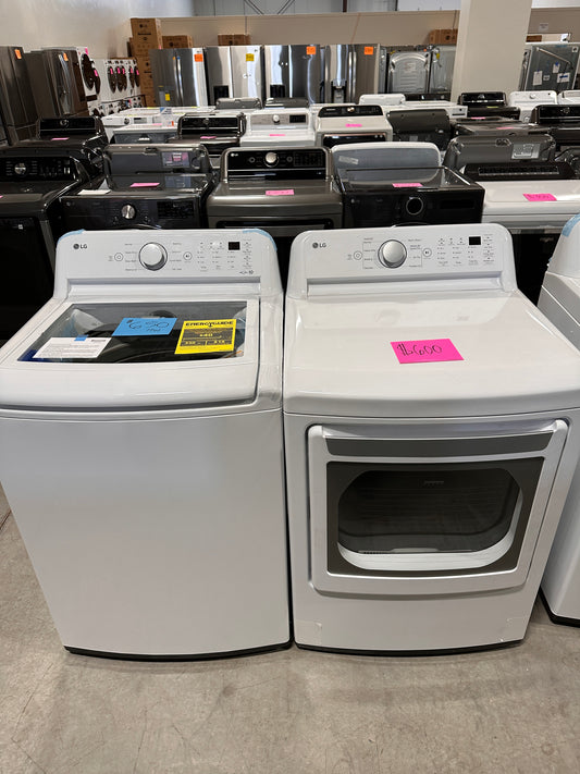 NEW ELECTRIC DRYER TOP LOAD WASHER LAUNDRY SET - WAS12812