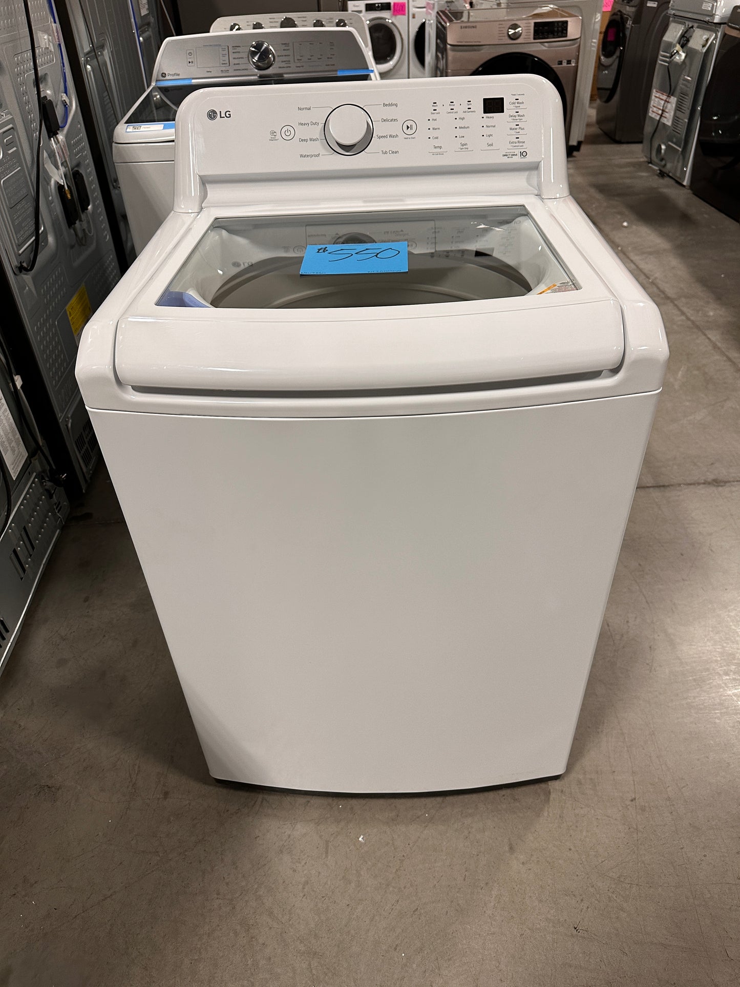 NEW TOP LOAD WASHER WITH VIBRATION REDUCTION - WAS12830
