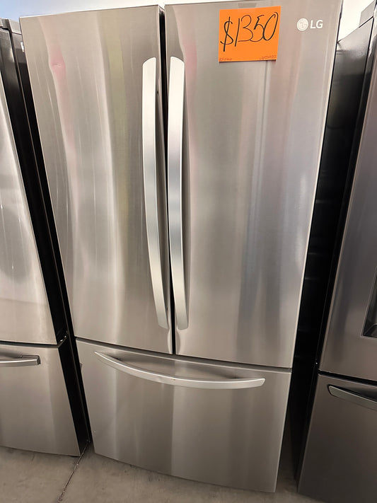 FRENCH DOOR STAINLESS STEEL LG REFRIGERATOR - REF12666