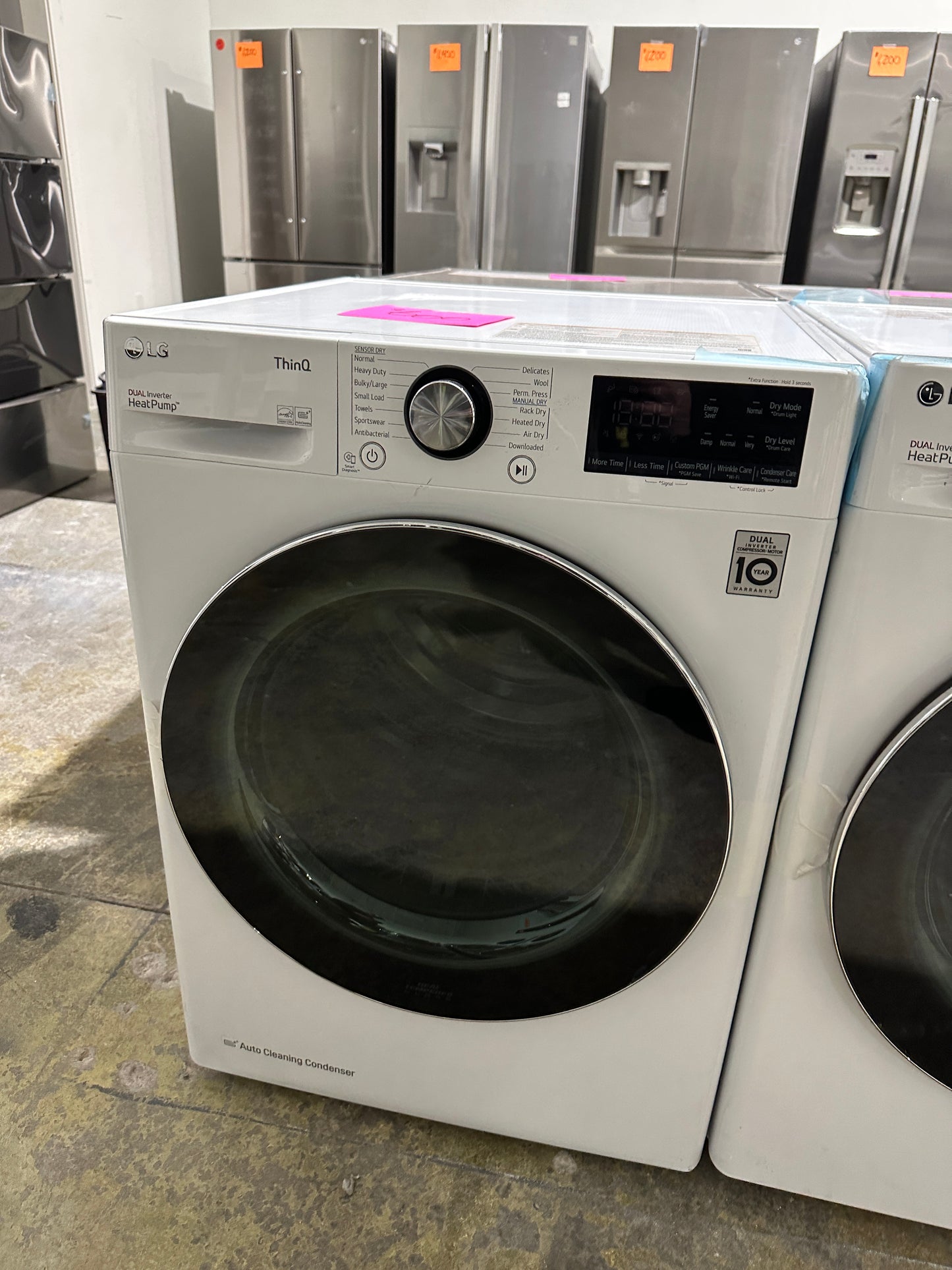 DLHC1455W SMART LG ELECTRIC DRYER - DRY11249S