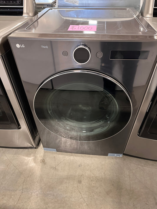 NEW LG BLACK STEEL DRYER WITH TURBOSTEAM - DRY12203 DLEX6700B