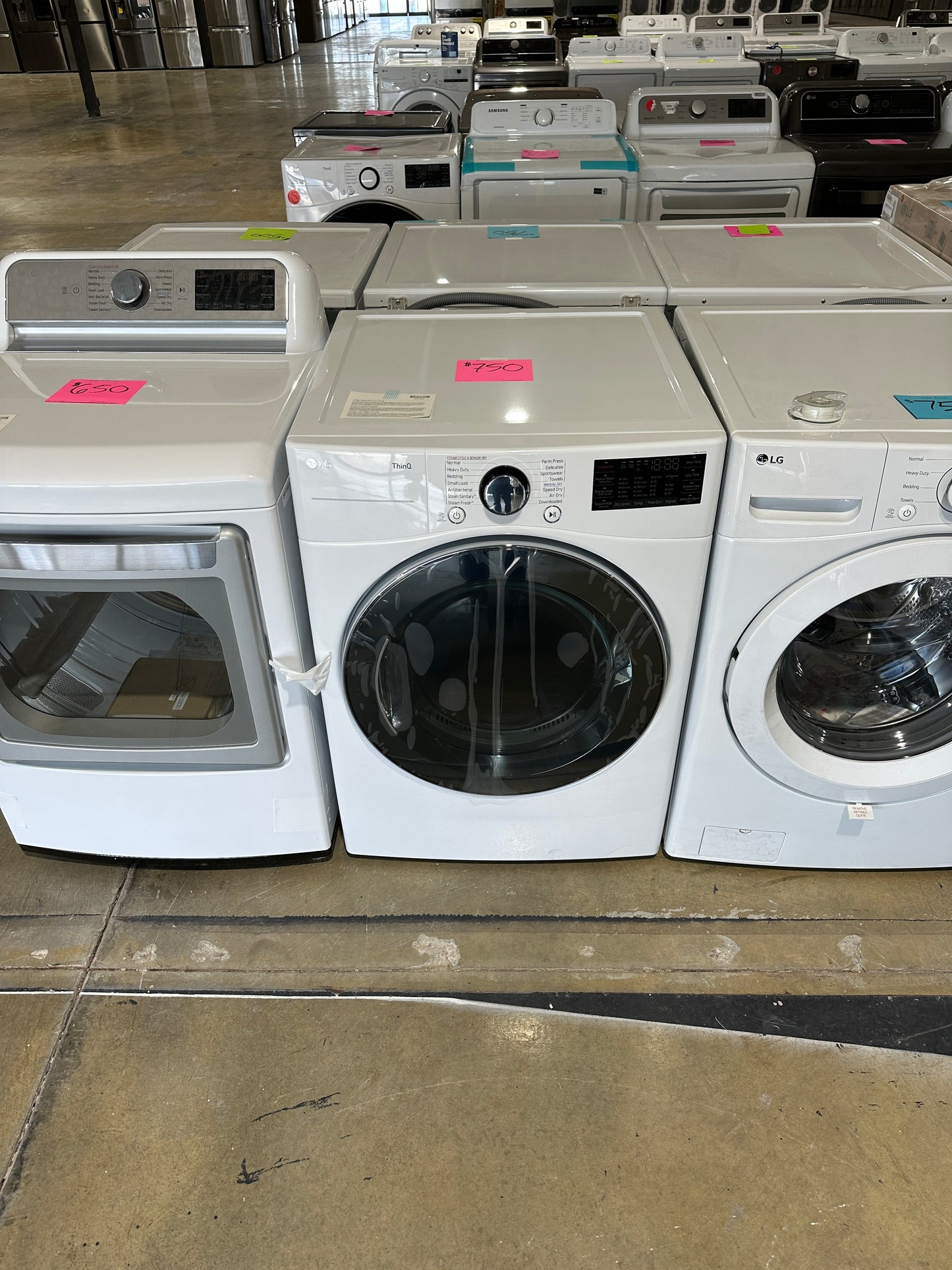 Model: DLEX3900W LG STACKABLE DRYER - DRY11687S