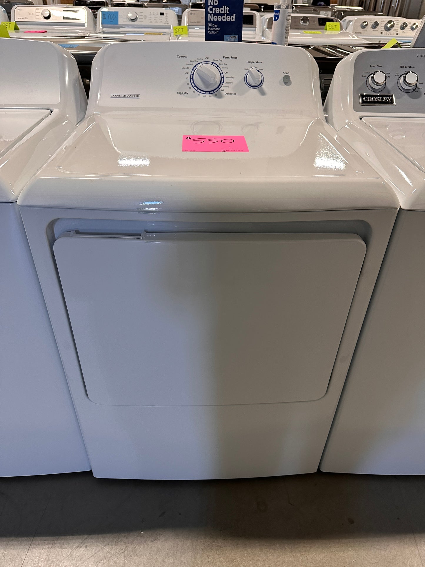NEW LARGE CAPACITY ELECTRIC DRYER - DRY12231 NTX62E8STWW