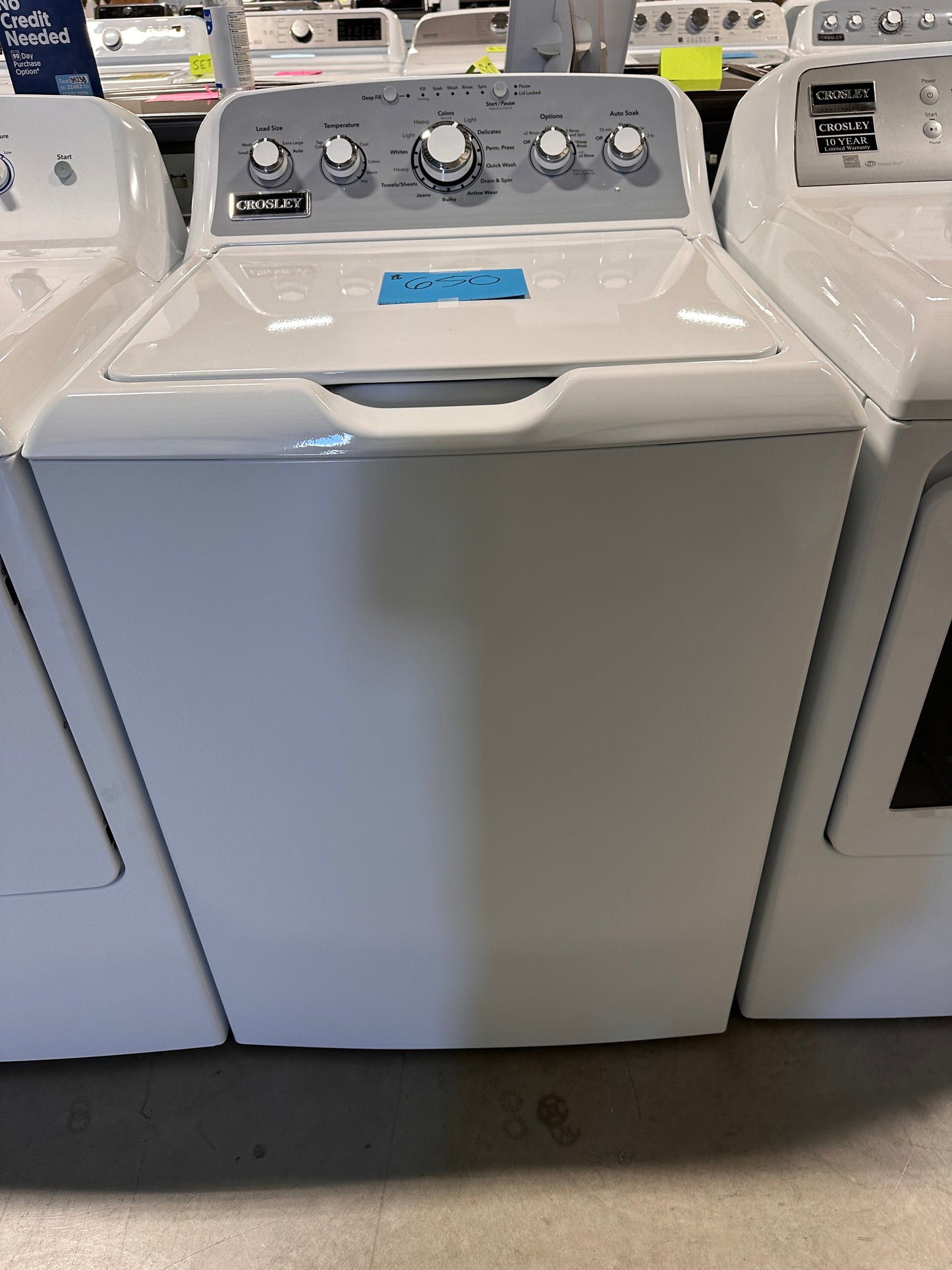 SUPER CAPACITY TOP LOAD WASHER - WAS12850